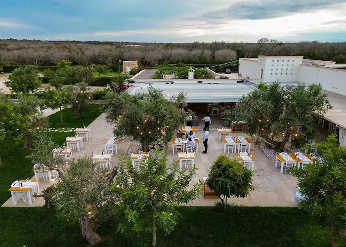 Masseria Muntibianchi Agriresort Restaurant & Отранто