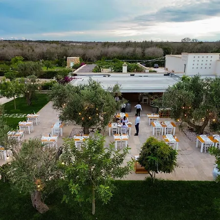 Masseria Muntibianchi Agriresort Restaurant & 奥特朗托