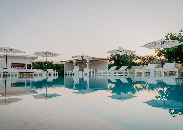 Masseria Muntibianchi Agriresort Restaurant & Feriegård Otranto